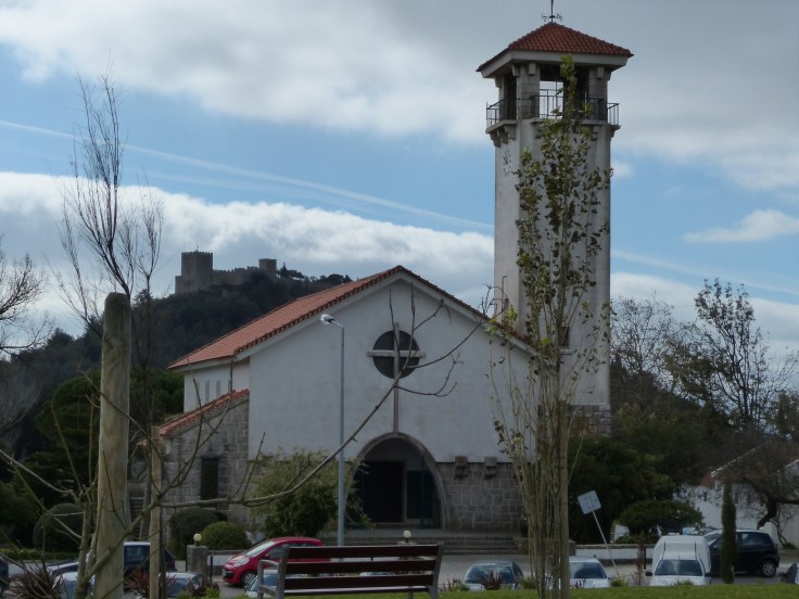 Zambujal just before church ended and the bells rang 12.00
