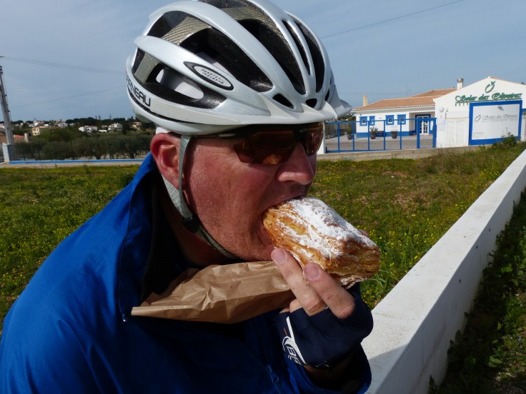 Steve's diet of choice at the moment for breakfast, elevenses and lunch!
