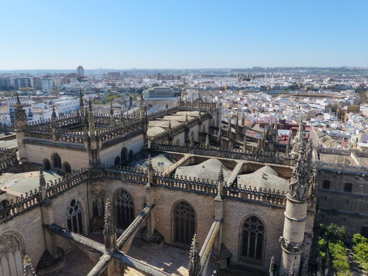 Looking down from the Giralda Tower