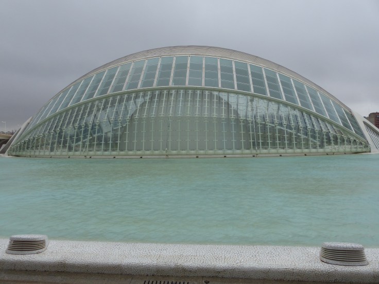 The Arts and Science Centre with it's modern but leaking roof!