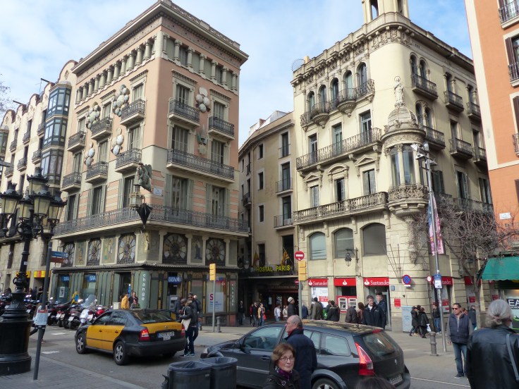 Roaming the streets of Barcelona