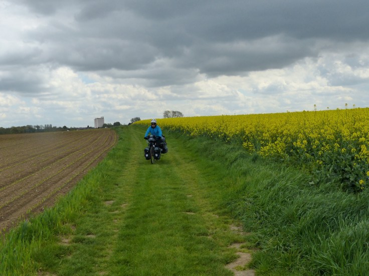 The better part of "the road" just before we turned the corner!