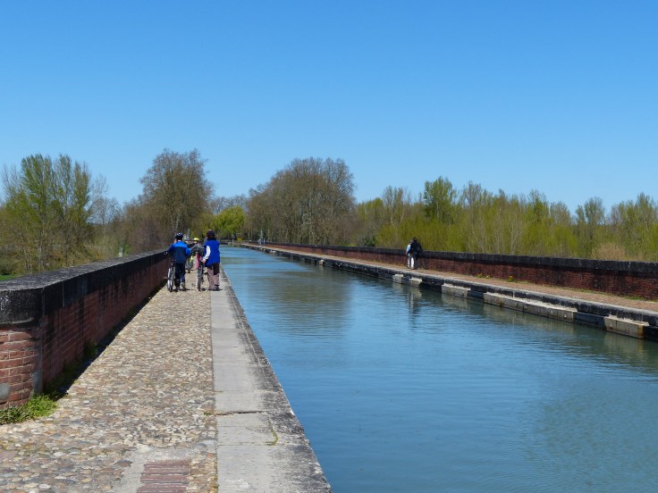 A canal bridge