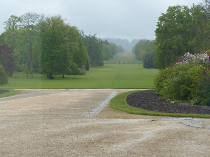 The grounds around the palace where kings and emperors hunted
