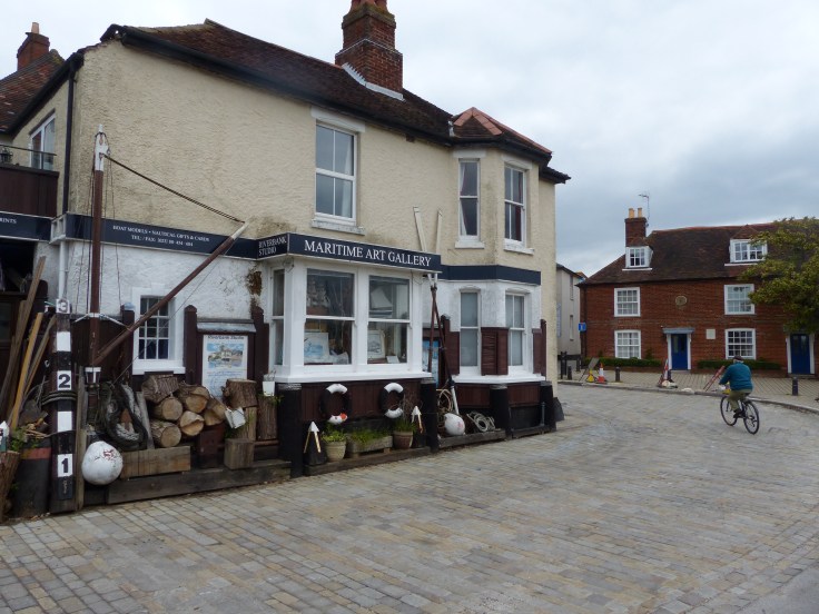 The village of Hamble