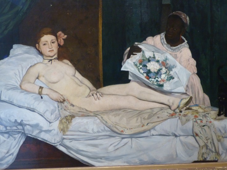A Manet that I'd often seen in books and now got to see for real!