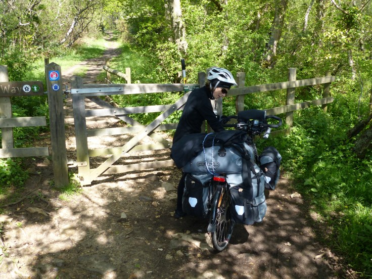 Even opening and closing all the gates was fun