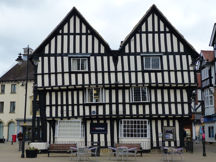 The Round House in Evesham looked decidedly wonky after standing up for a few hundred years!