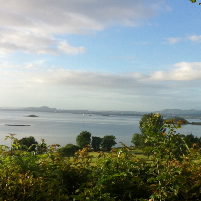 Gorgeous views while running