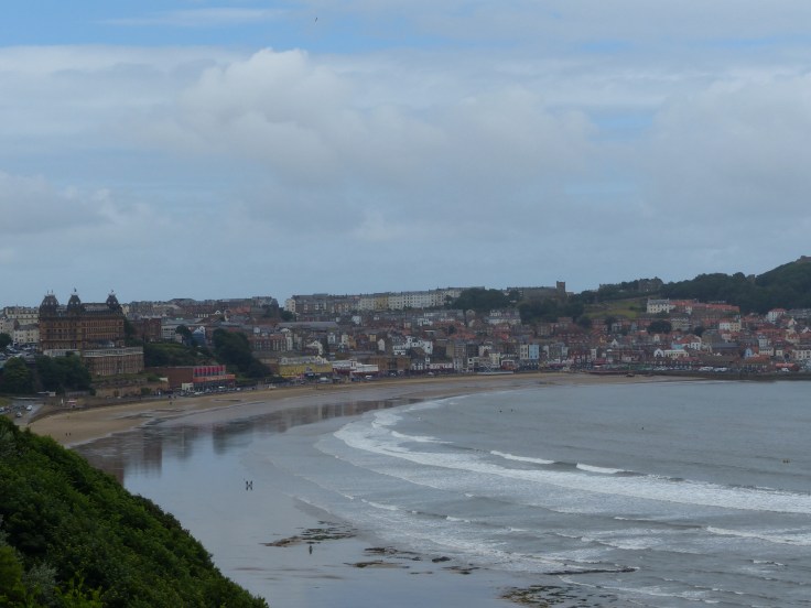 Looking down on Scarborough beach