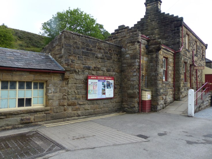 The train station - this was used in filming too.