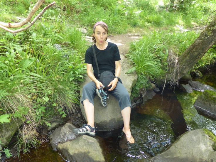 Oooooh, that's cold! Takes the breath away!