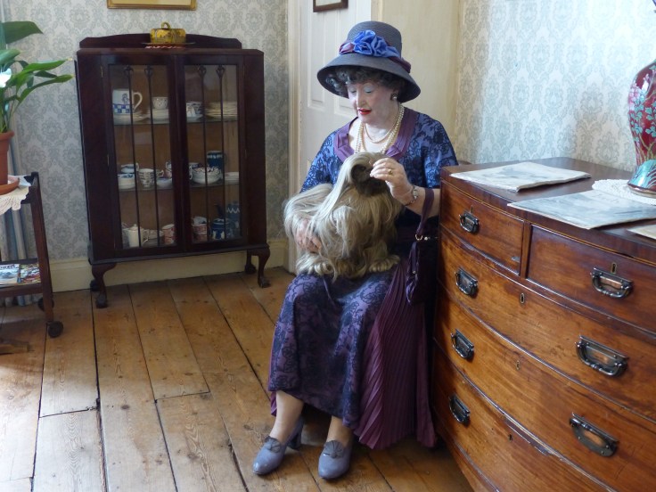 The most famous Pekinese in the world at one time! Mrs Pumphrey and Tricky Woo