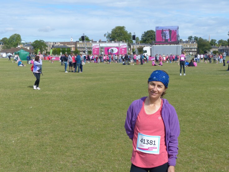 We arrived nice and early