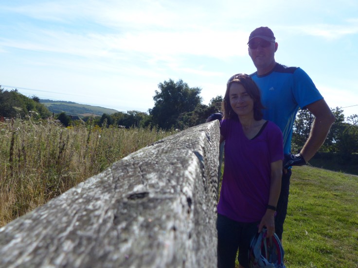 Sunshine and scenery - the perfect reward for reaching the top 