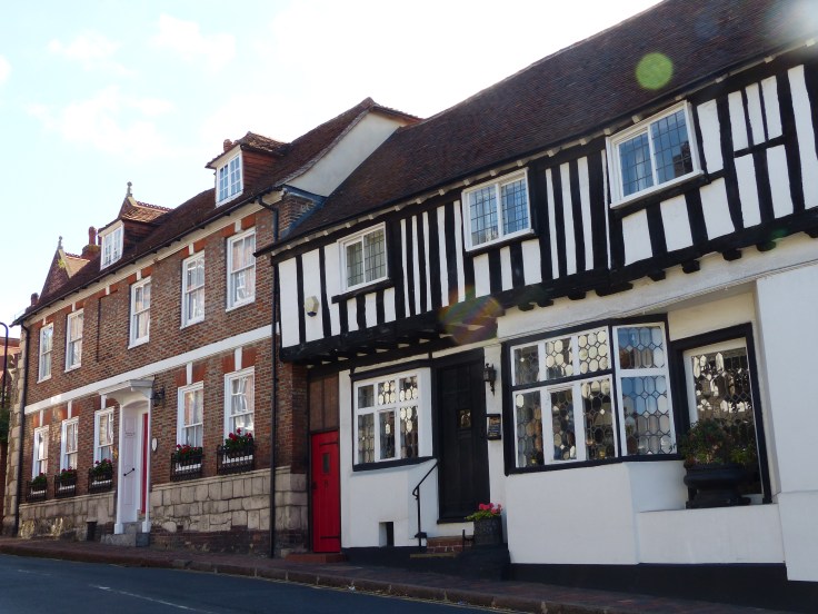 Charles Dickens was a regular visitor to the house on the right, during the 1830's