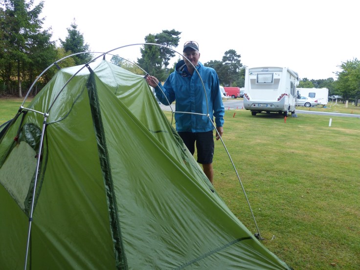 Wet tent again!