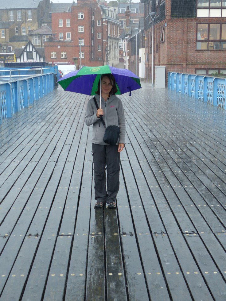 An umbrella day - Ira deserved a rest