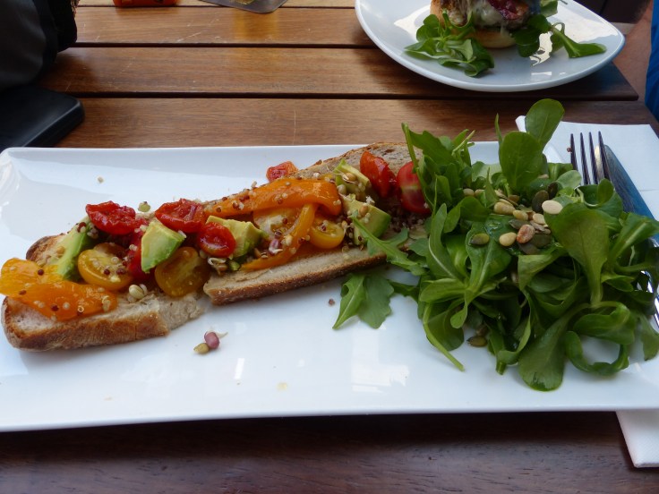 The tasty "Slim Sandwich"