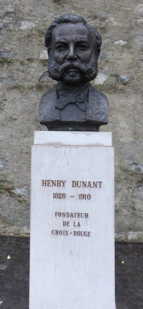 One of the founders of the Red Cross
