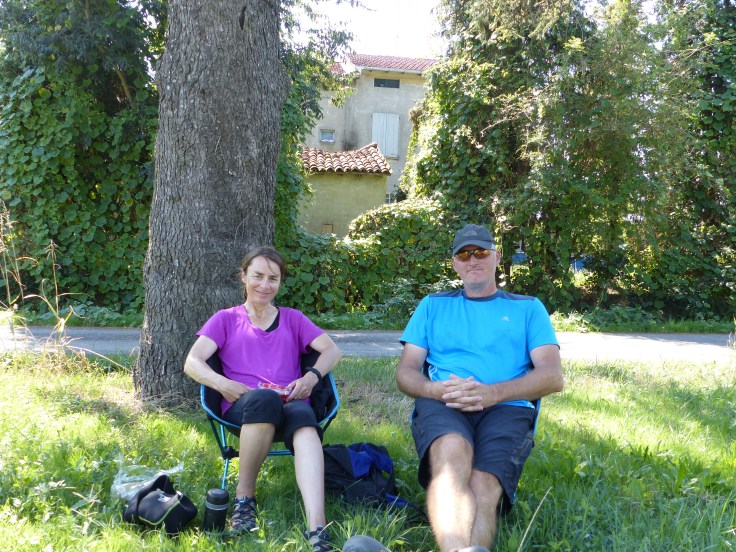 A lovely shady lunch
