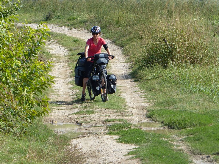 ...but just give me a minute to psyche myself up for the mud! 