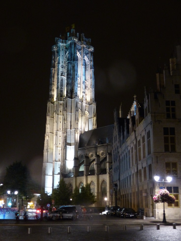 A beautiful walk back from dinner