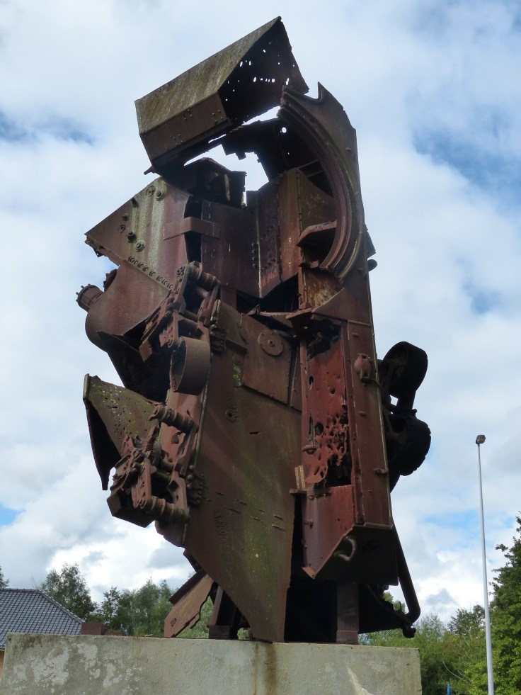 A memorial to Canadian soldiers involved in the Battle of Moerbrugge. September 8-12, 1944 