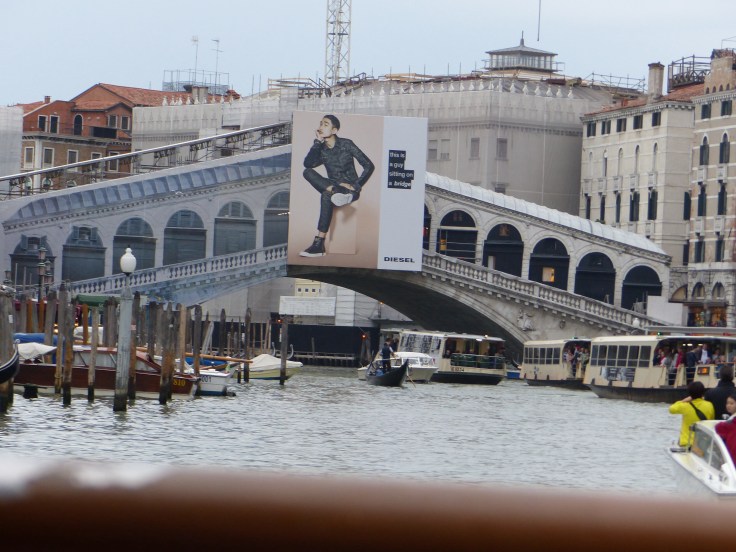 Under the Rialto Bridge
