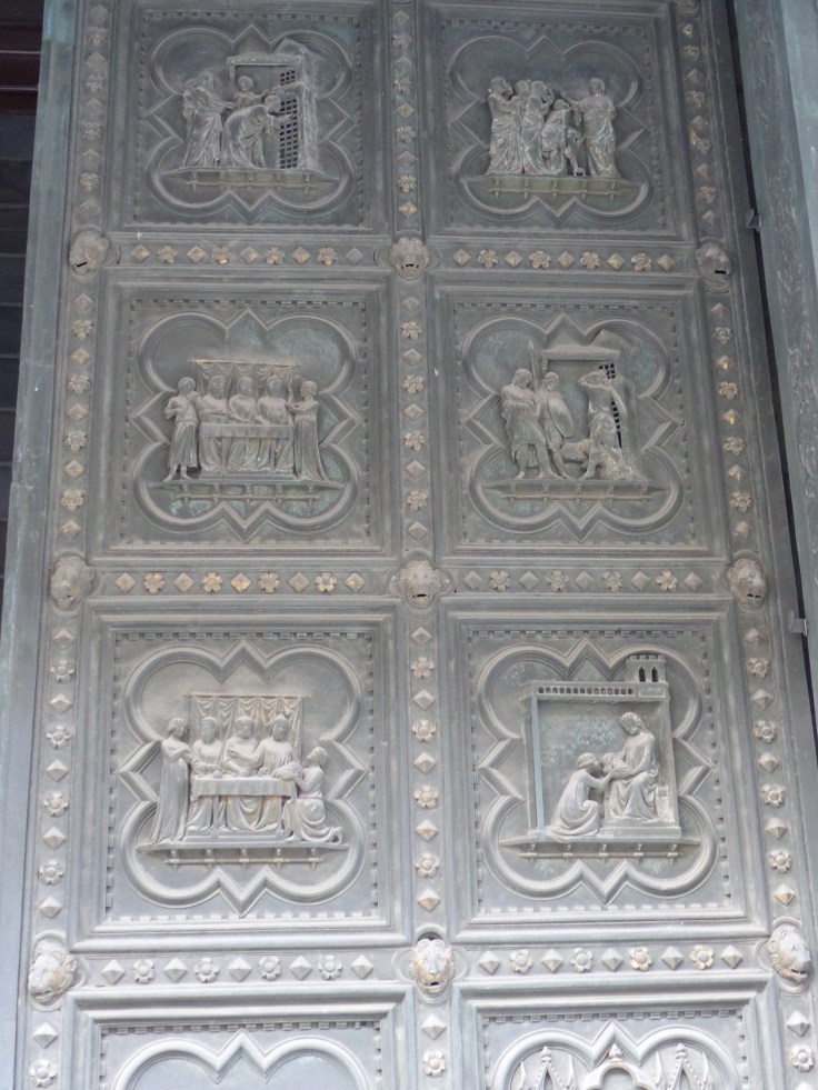 The South doors of the Baptistry