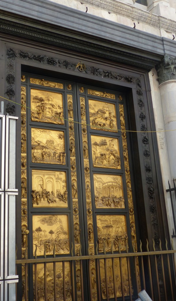 The East doors of the Baptistery of St. John