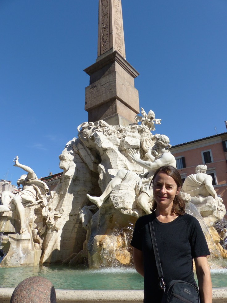 Look! Bare arms! You know it's warm when that happens!