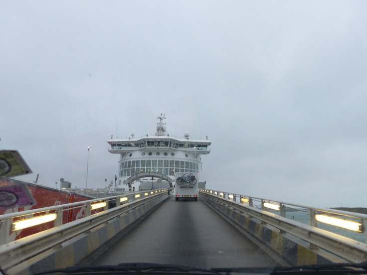 On we go. The voyage begins!