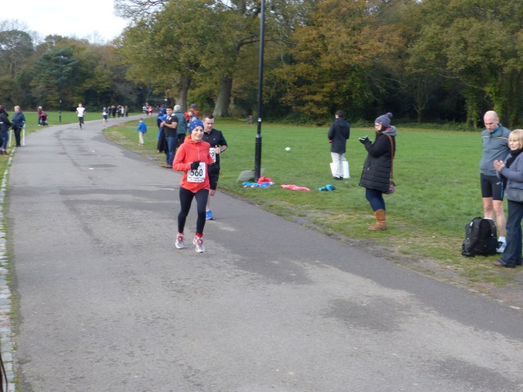 Just about to finish - a fun morning and time for a hot shower to thaw out!