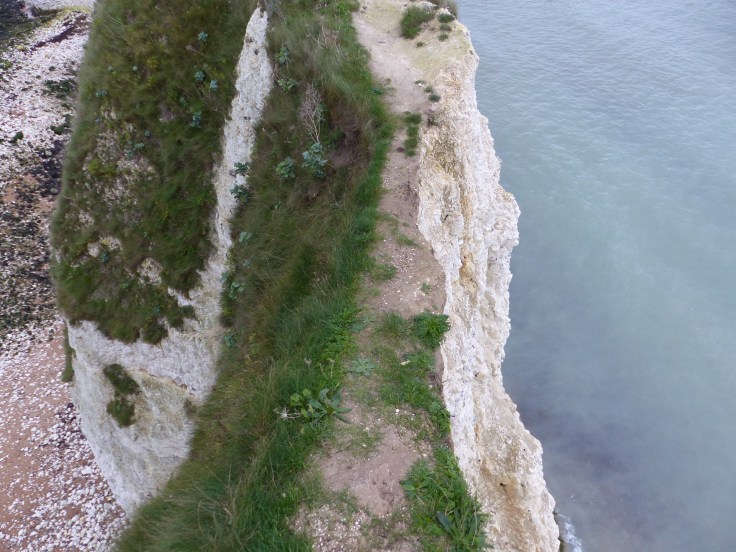 Would you like to walk the tight-rope of this cliff edge? Don't look down!