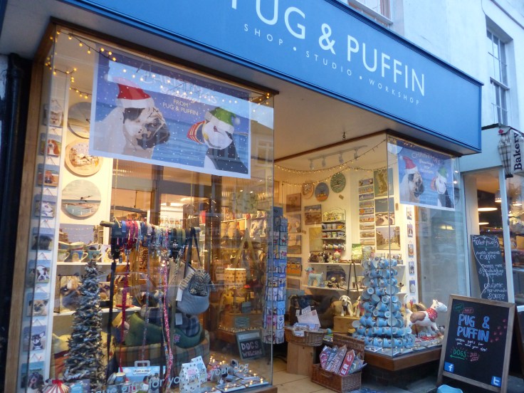 The English love their dogs and here's another little shop that just sells toys, coats and all manner of things for people's precious pooches