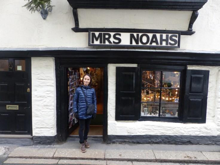 Steve may have to bend and stoop his way through history but doorways are perfectly my size!