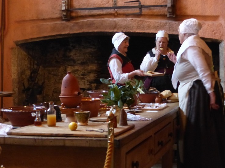 It was all happening in the kitchen!