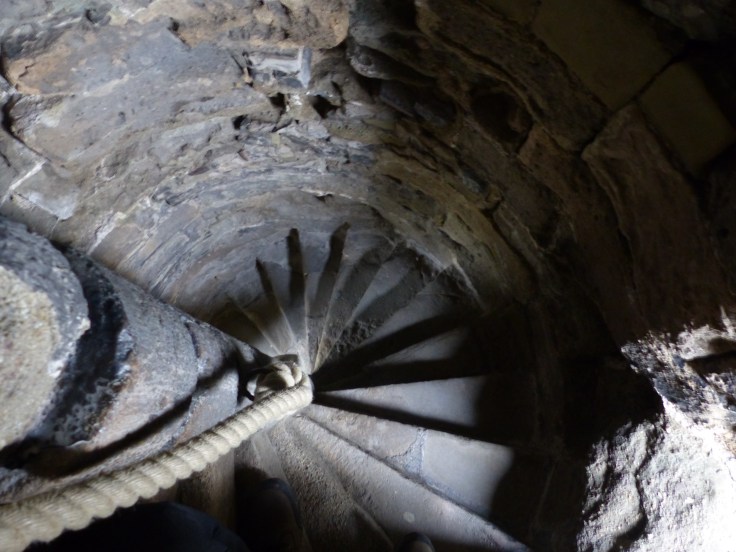 Definitely staircases where small feet are an advantage!