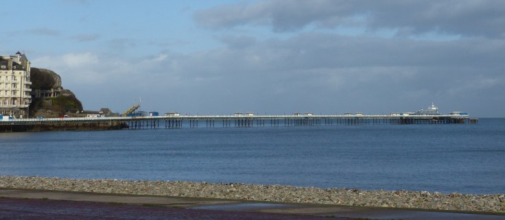 The longest pier in Wales