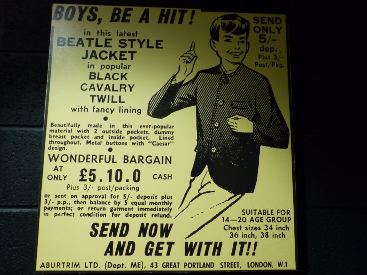 I loved this advertisement because I loved the idea of having a jacket that would help me "get with it"!