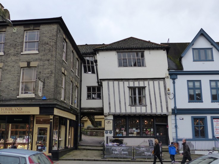 I love the wonky buildings!