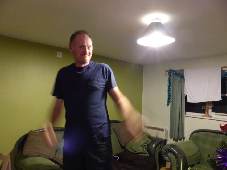 Bustin' a move to Billy Joel