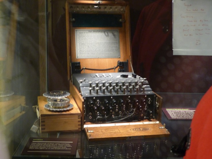An Enigma machine